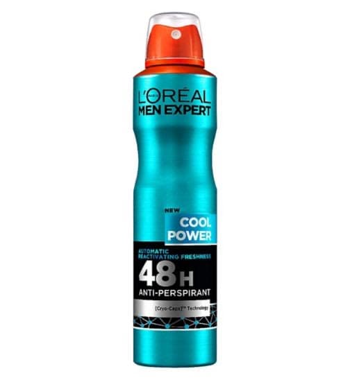 LOREAL PARIS MEN EXPERT COOL POWER BODY SPRAY - theperfumestore.lk