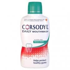 CORSODYL DAILY DEFENCE MOUTHWASH COOL MINT 500ML - Thyme Pharmacy