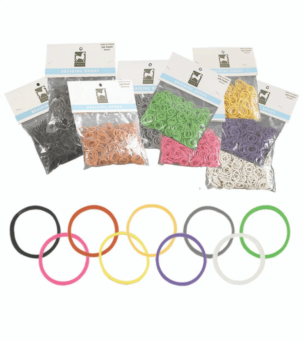 Jack's Braiding Bands - Timber Ridge Equestrian Center