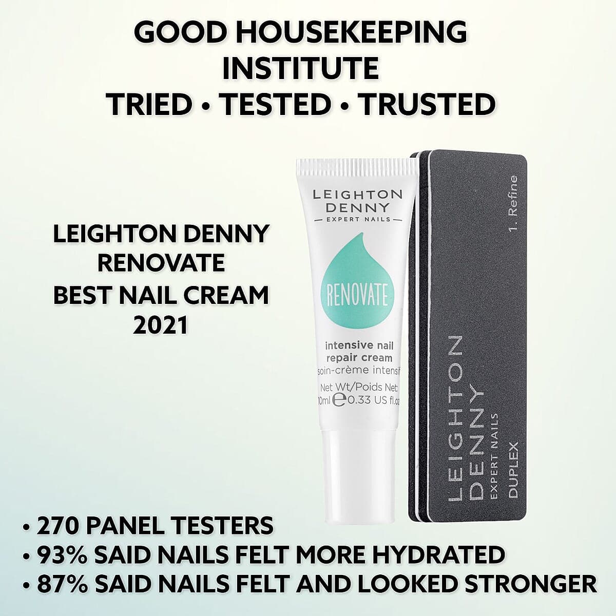 Leighton Denny: Renovate Nail Treatment with Duplex Buffer - 6292043 - TJC