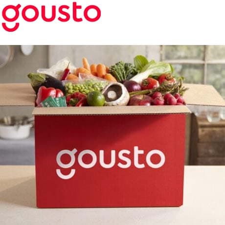 Gousto box: one of the UK most popular meal boxes.