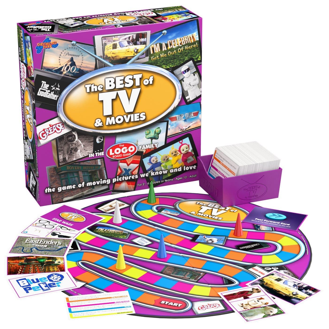 Drumond Park LOGO Best of TV and Movies Board Game Family – The Family ...