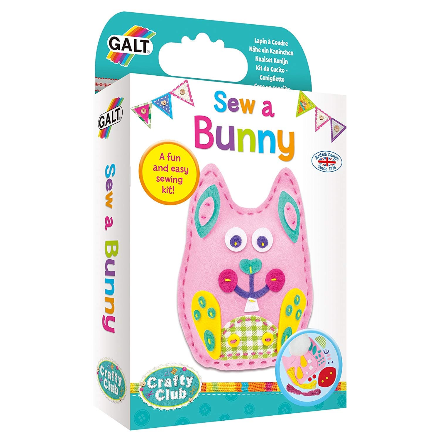 Galt Toys Sew A Bunny Sewing Kit, Craft Kits for Children – TopToy