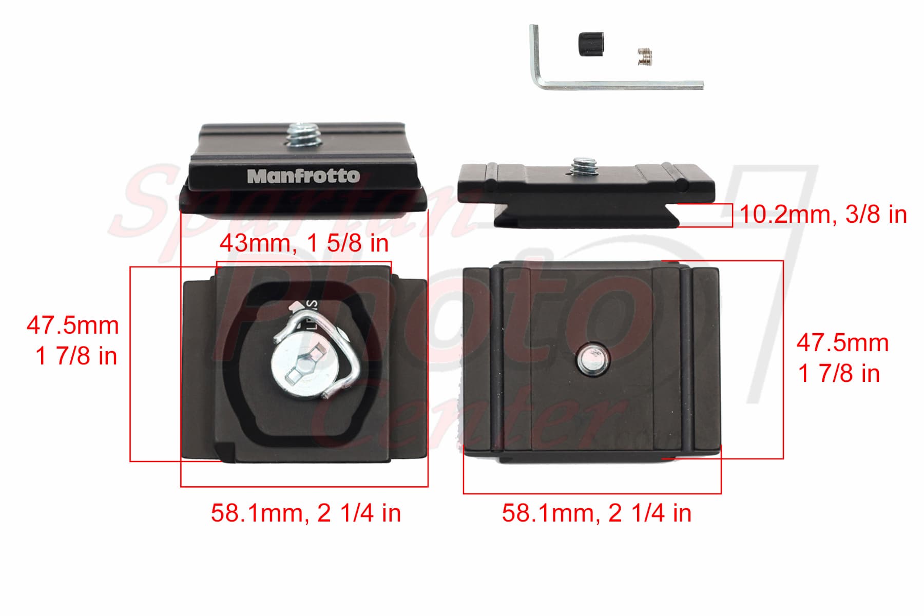 Manfrotto 200PL Family of Quick Release Plates | TripodQuickRelease.com