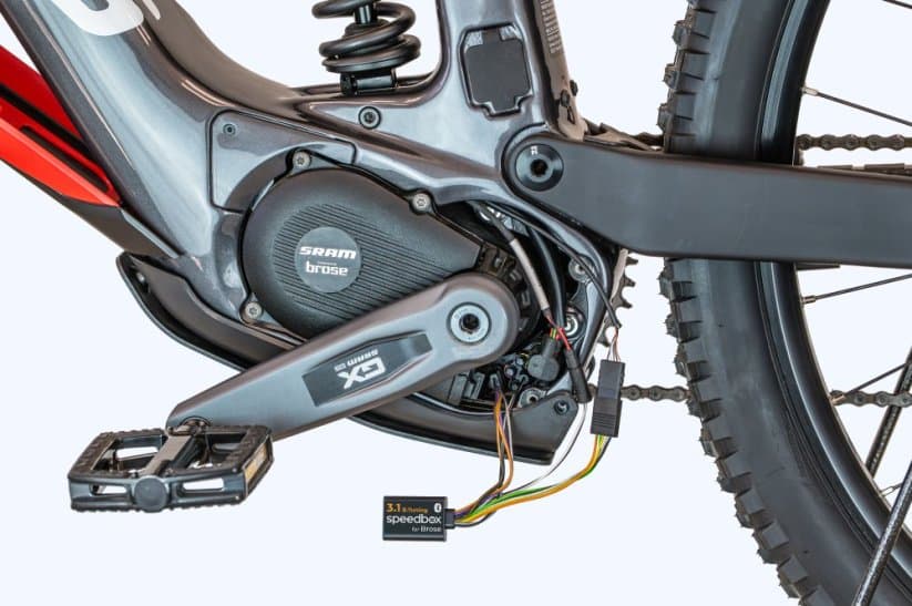 E-bike tuning with Bluetooth for Brose motors including SRAM Powertrain ...