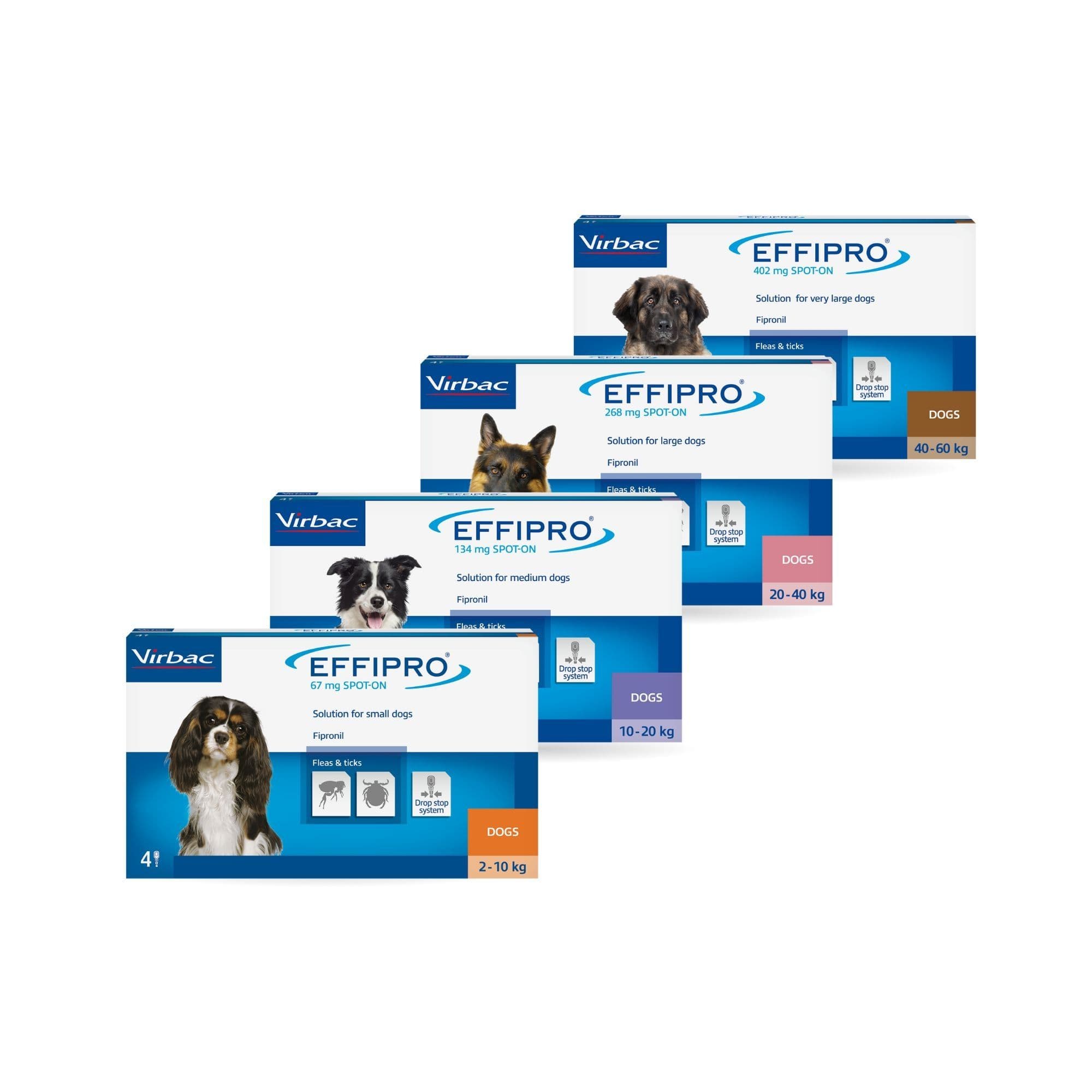 Effipro Spot-On For Dogs - Flea & Tick Treatment - Virbac UK