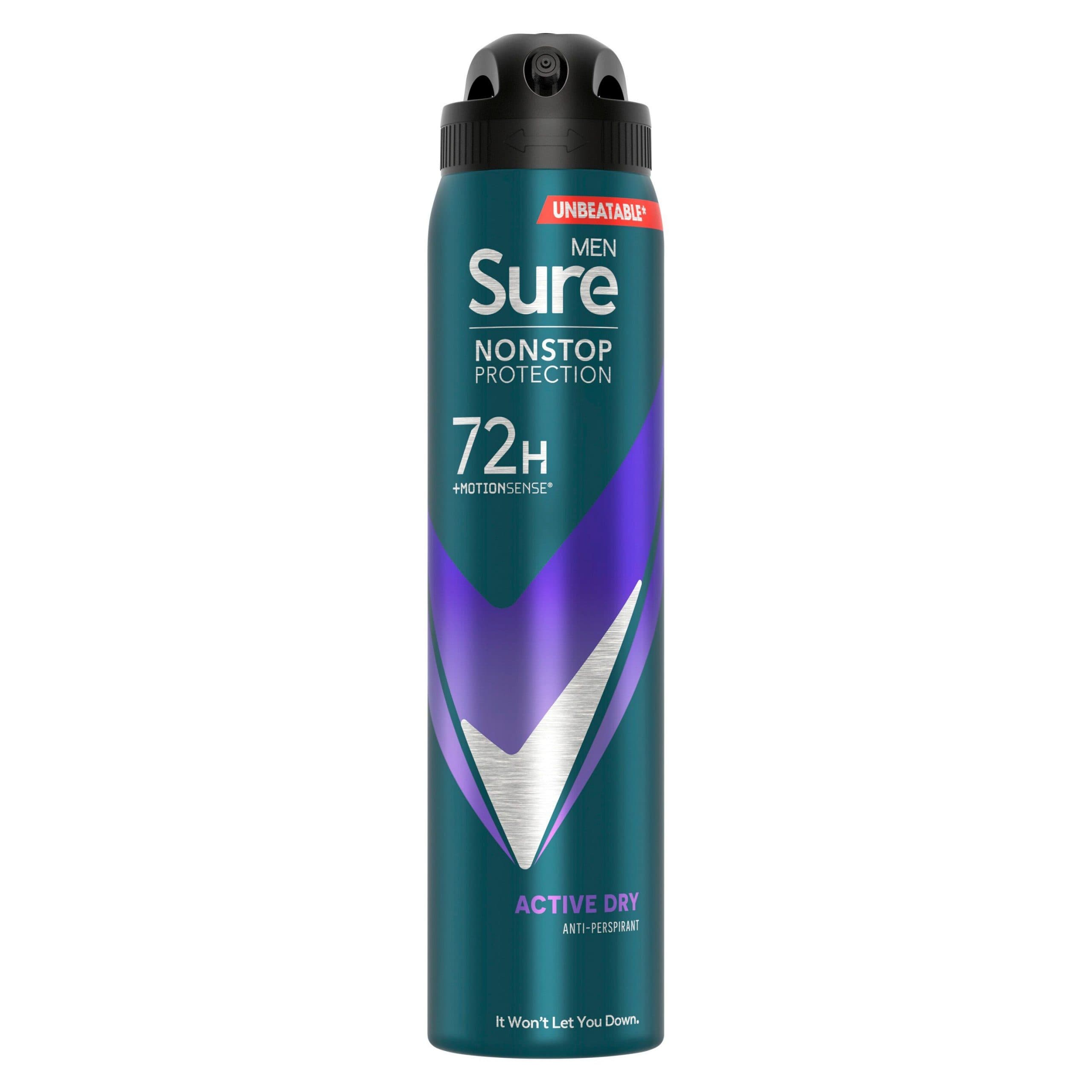 Sure Men Active Dry Anti-Perspirant