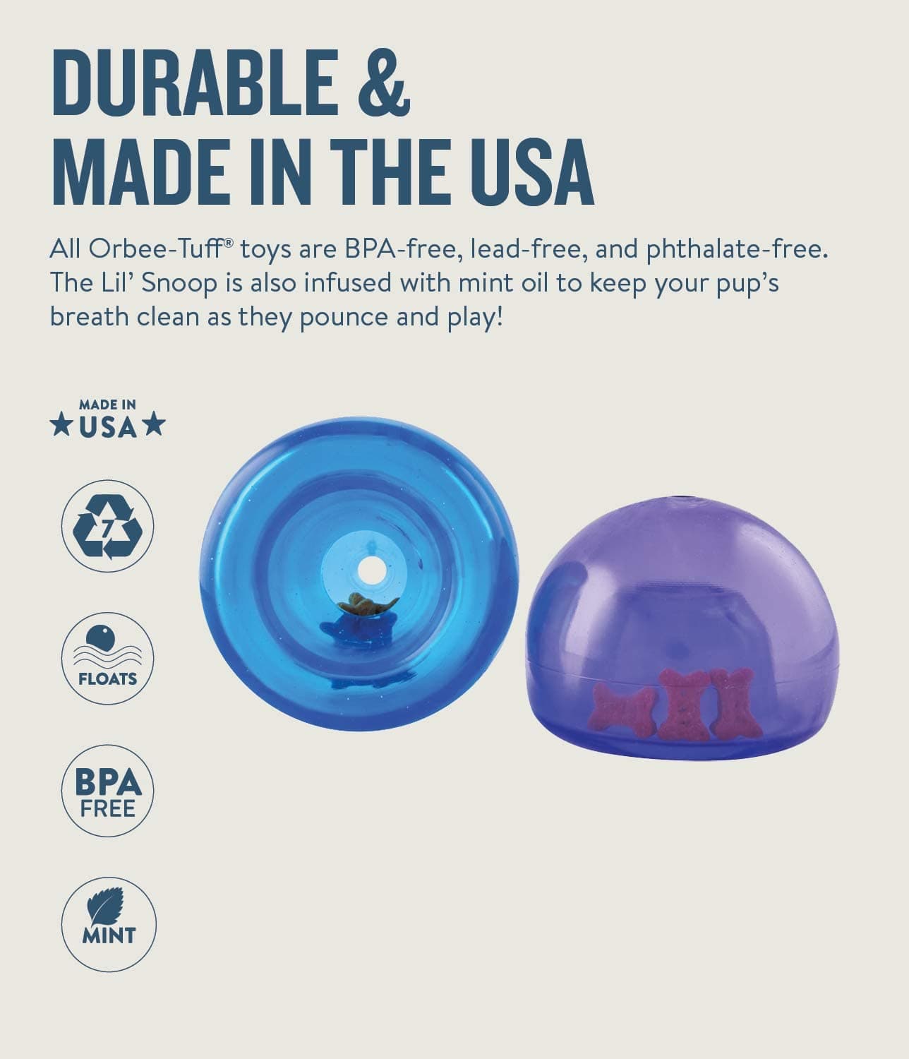PLANET DOG Orbee-Tuff Purple Lil Snoop | Urban Paws