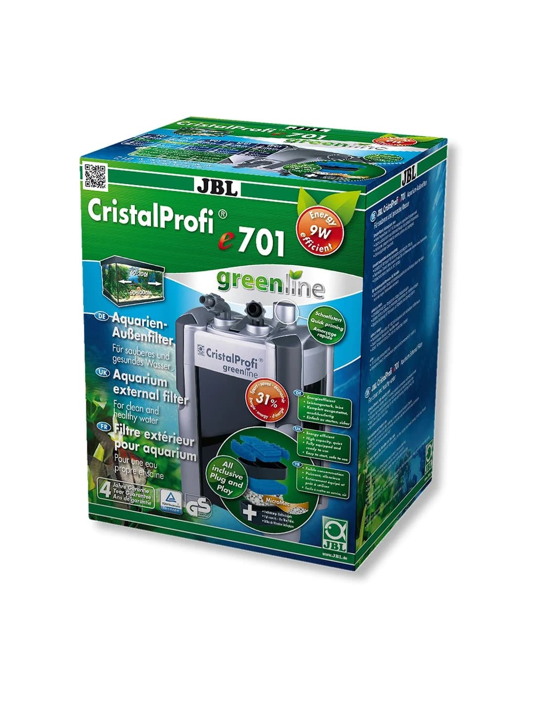 JBL CristalProfi e701 GreenLine - kanister filter • URBAN PETS