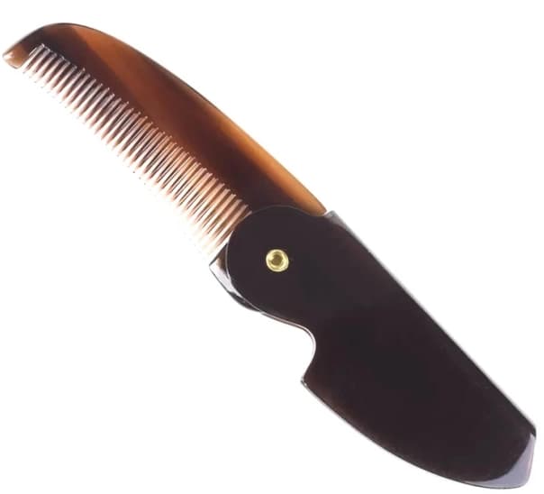 Morgan`s Small Comb - Small Folding Moustache Comb | MAKEUP