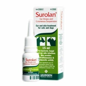 Surolan Drops 30ml | Buy Online from Vet Post NZ | Fast Delivery