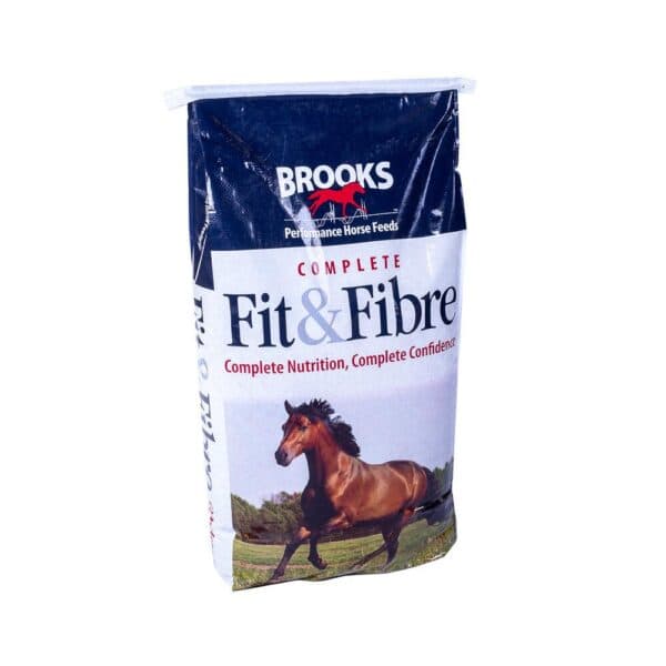 Brooks Fit and Fiber - textured Horse feed - Victory Garden Supply