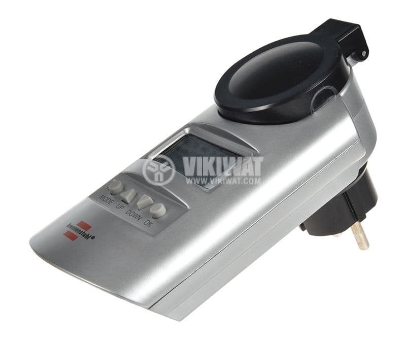 Plug-in Weekly Timer (12/24h) IP44 Brennenstuhl 1507490 - VIKIWAT