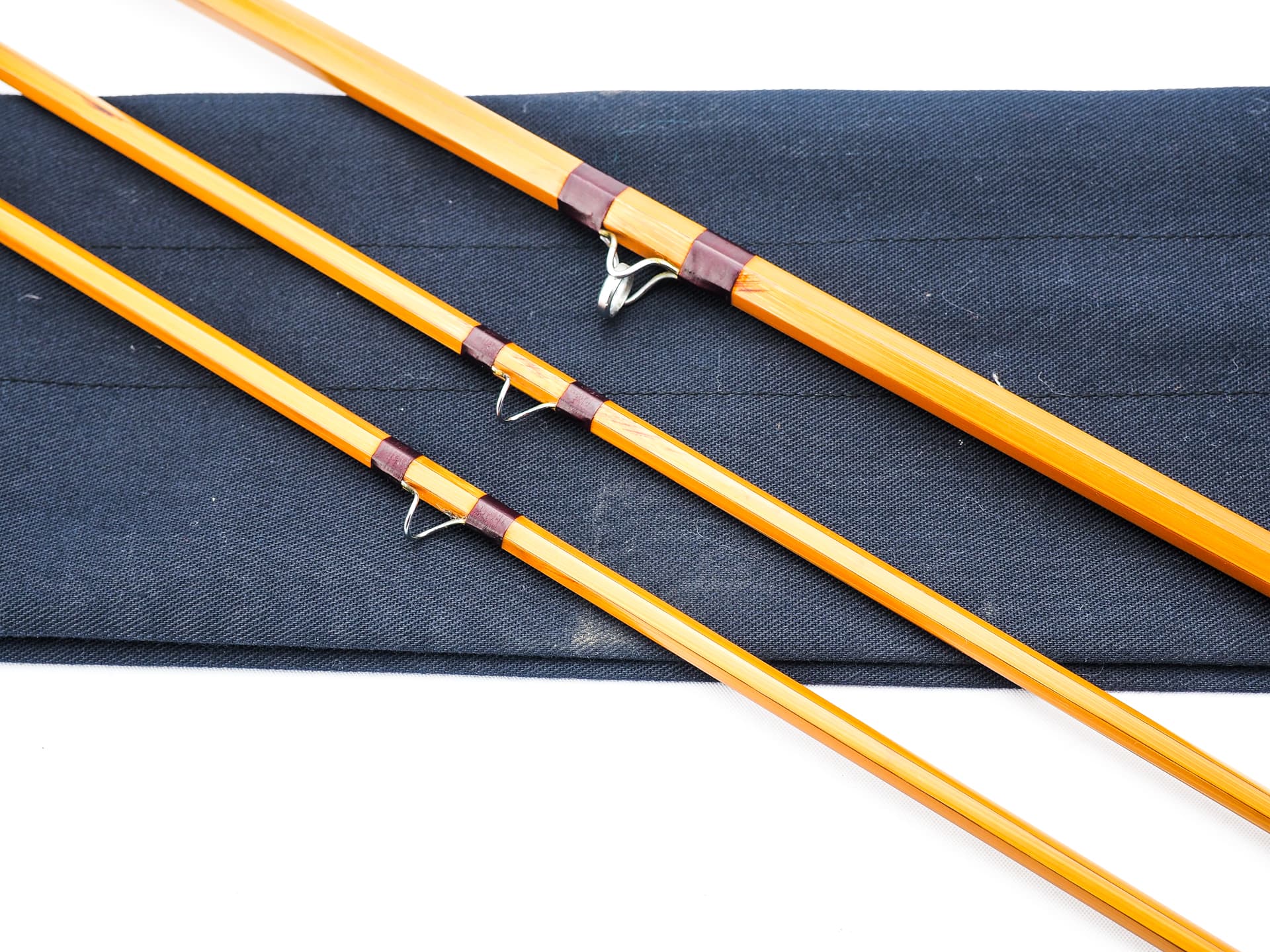 MARCUS WARWICK (UPPINGHAM) 9’6″ #5 SPLIT CANE FLY FISHING ROD – Vintage ...