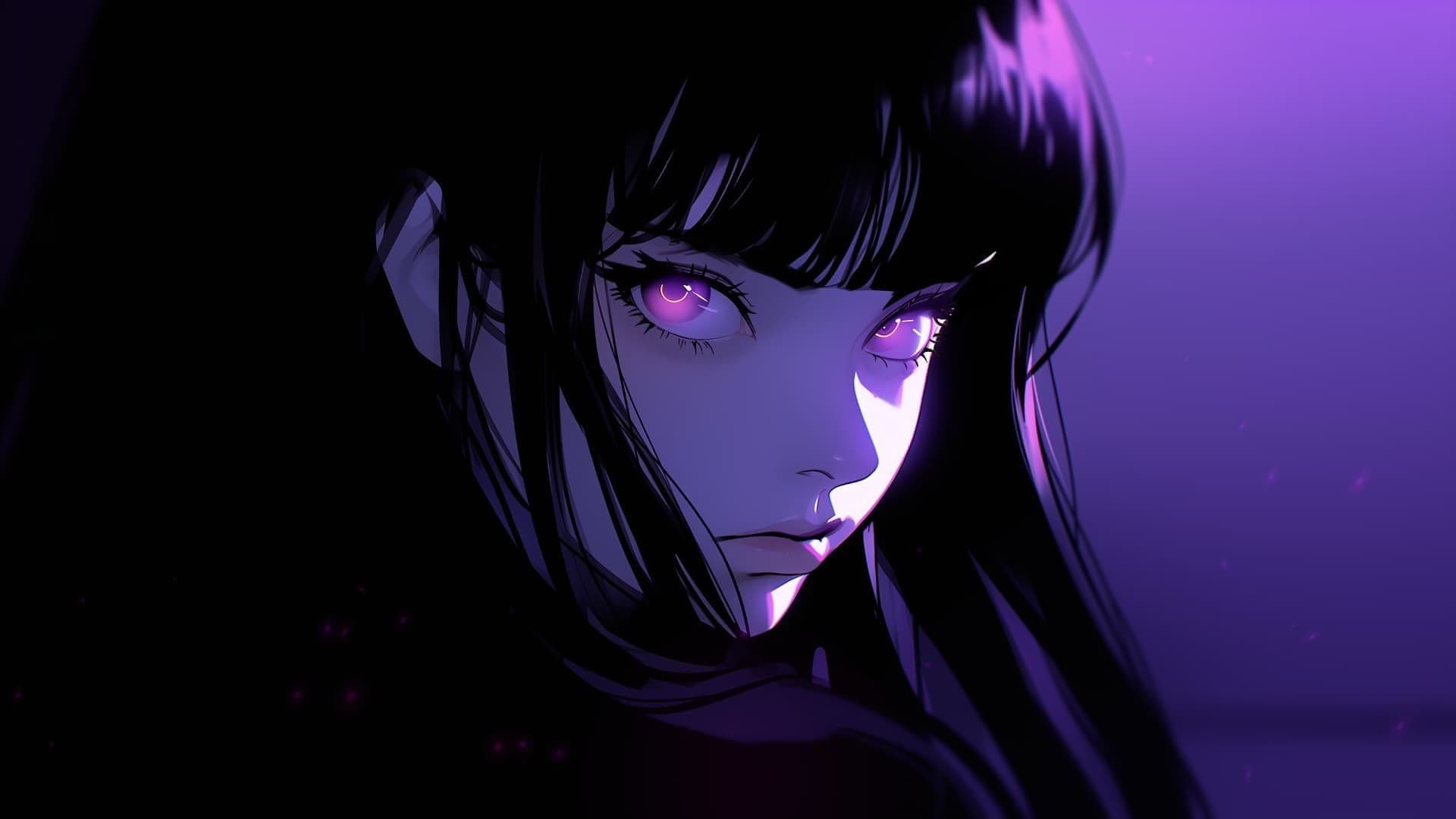 Anime Girl 4k Black Wallpapers - Top Free Anime Girl 4k Black ...