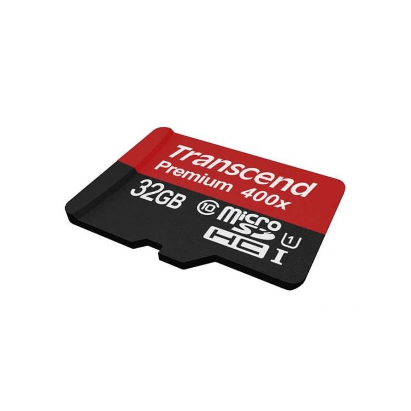 Transcend Premium 400x microSDHC 32GB C10 U1 UHS-I Memory card ...