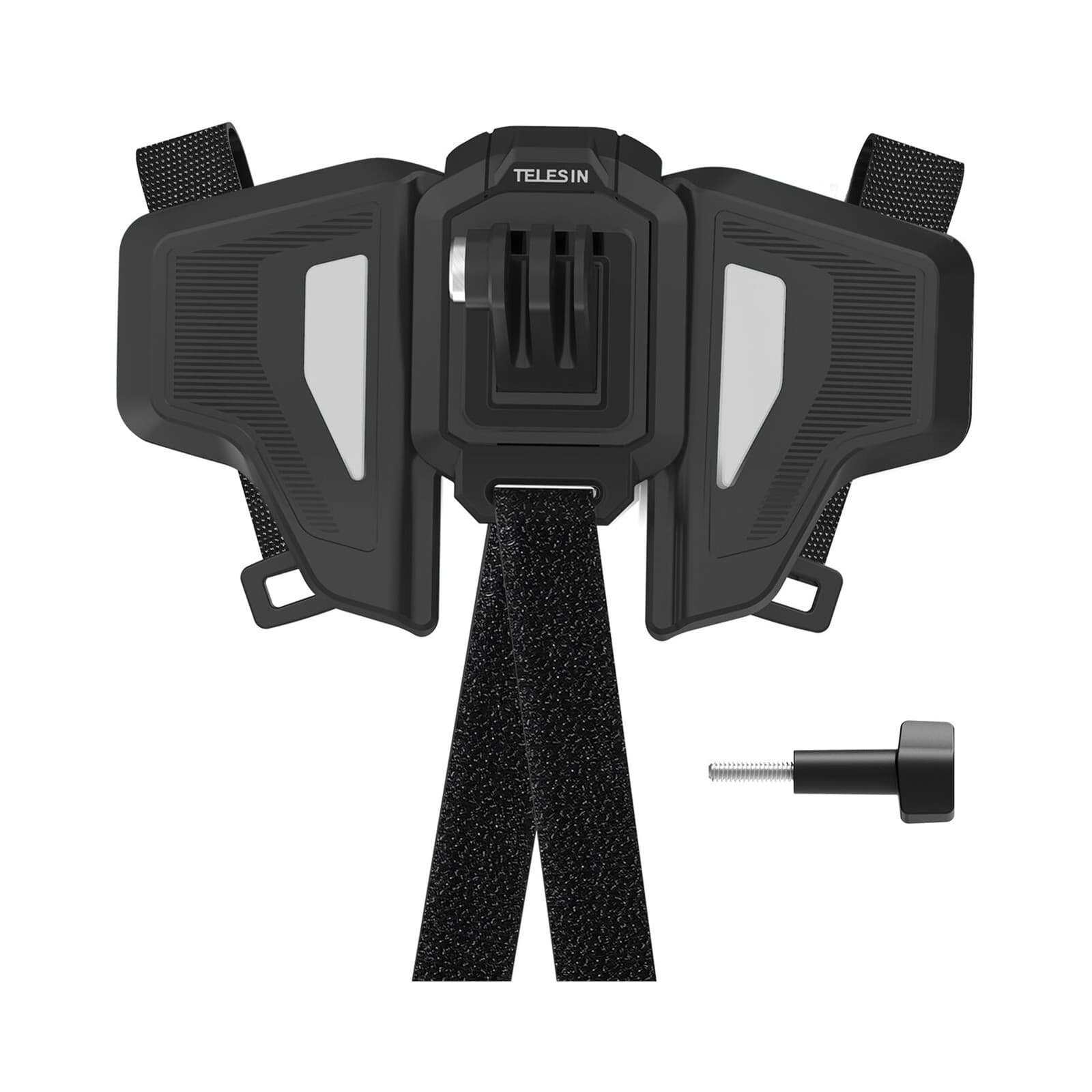 TELESIN Moto Helmet Chin Mount for GoPro universal: buy in Ukraine | Wazza
