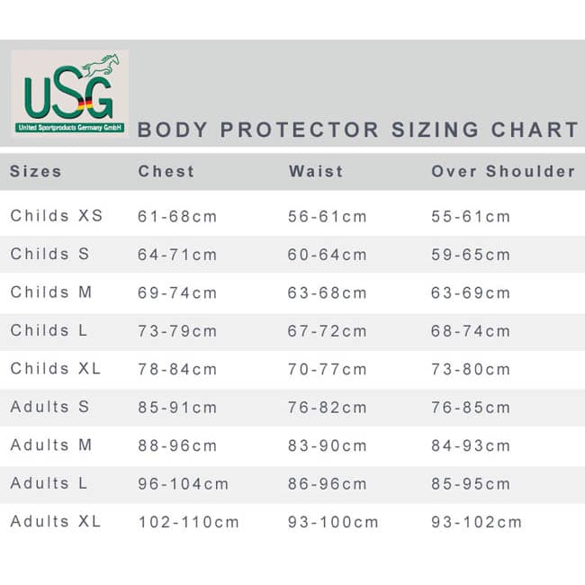 USG Flexi Motion Kids Body Protector | Western Shoppe