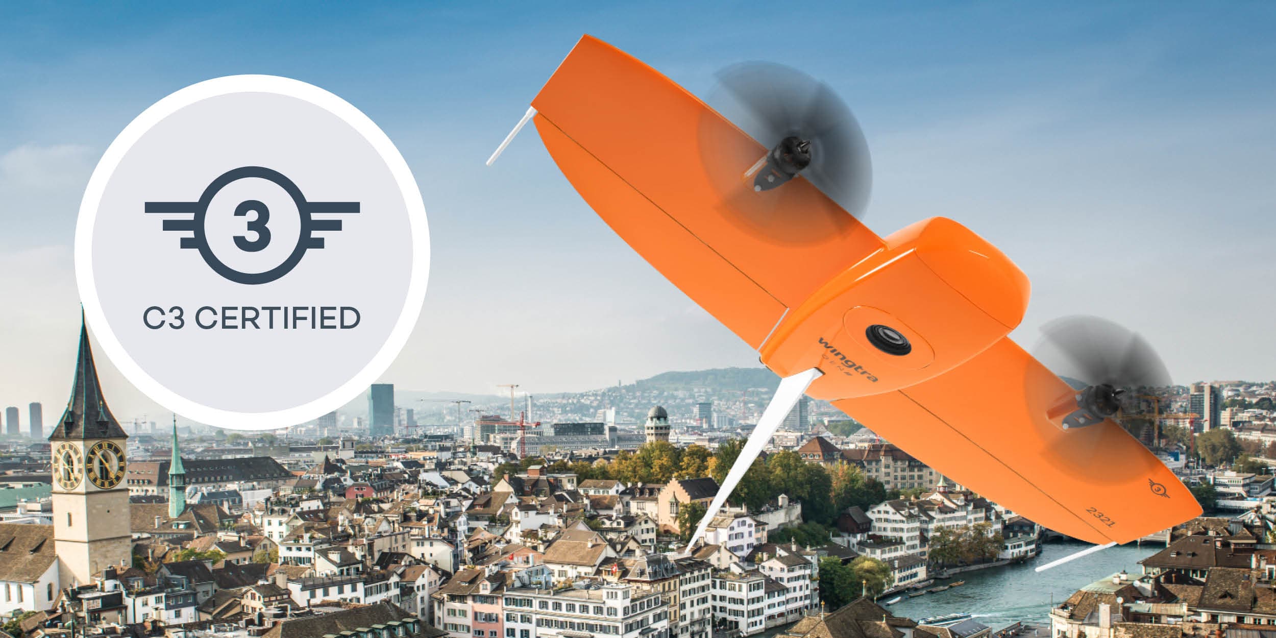 WingtraOne GEN II drones are now C3 certified | Wingtra