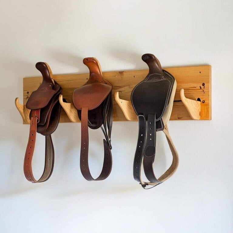 10 Creative DIY Wooden Saddle Rack Ideas for Every Tack Room