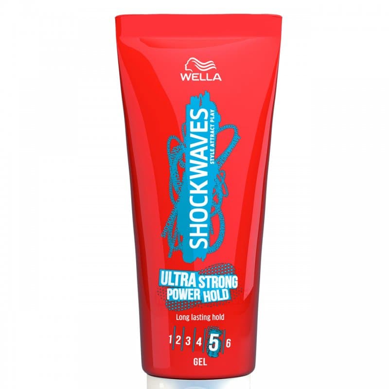 Wella Shockwaves Ultra Strong Power Hold Gel No5 τζελ για φορμάρισμα ...