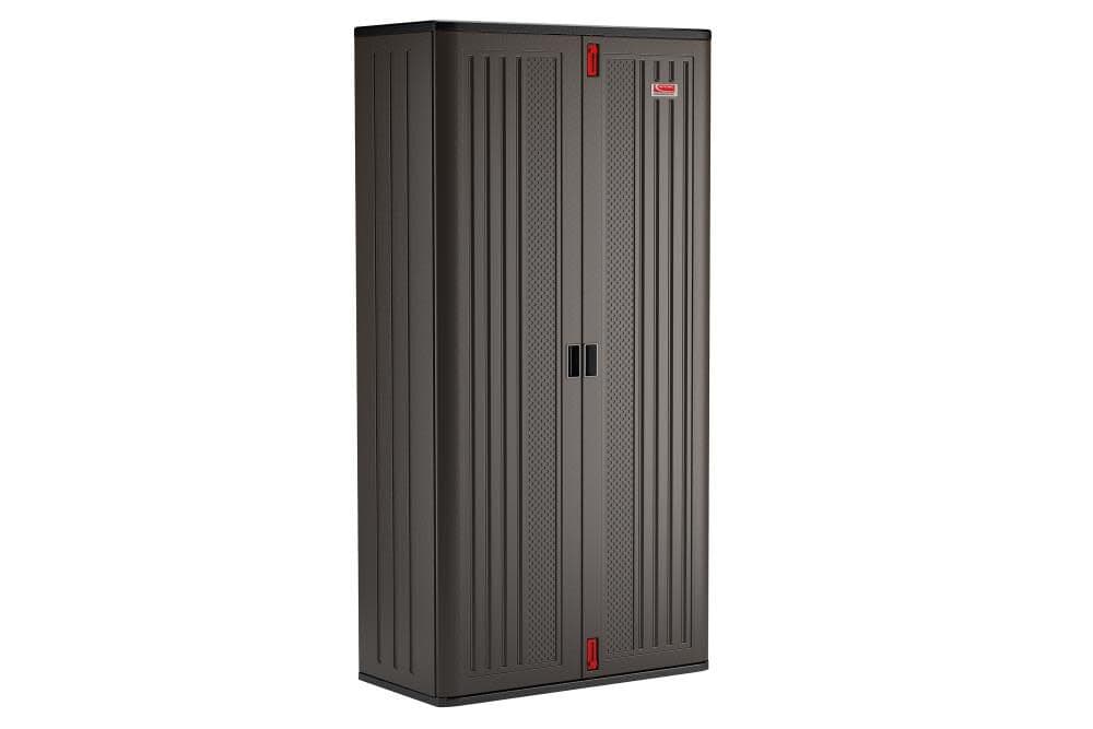 Suncast Mega Tall Storage Cabinet - 4 Shelf BMCCPD8004 - Acme Tools