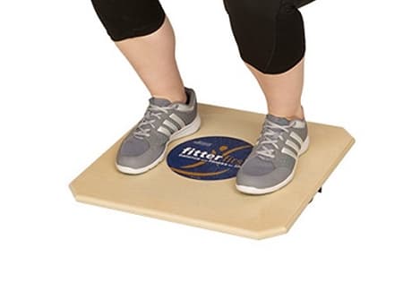 Fitterfirst Professional Rocker Board 20 inch : square wooden board