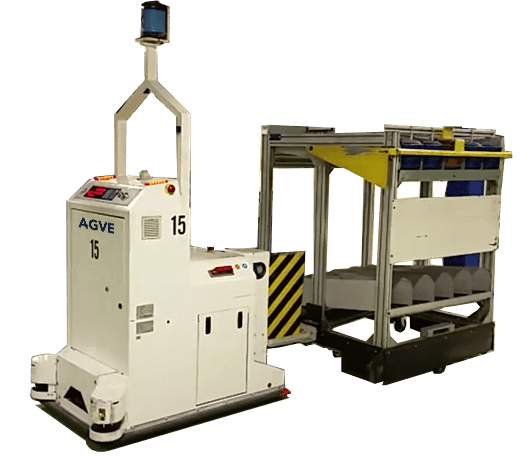 AGV tugger – Automated Guided Vehicle Tugger | AGVE®