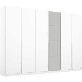 Rauch Bellezza White and Grey 6 Door Hinged wardrobe - Rauch German ...