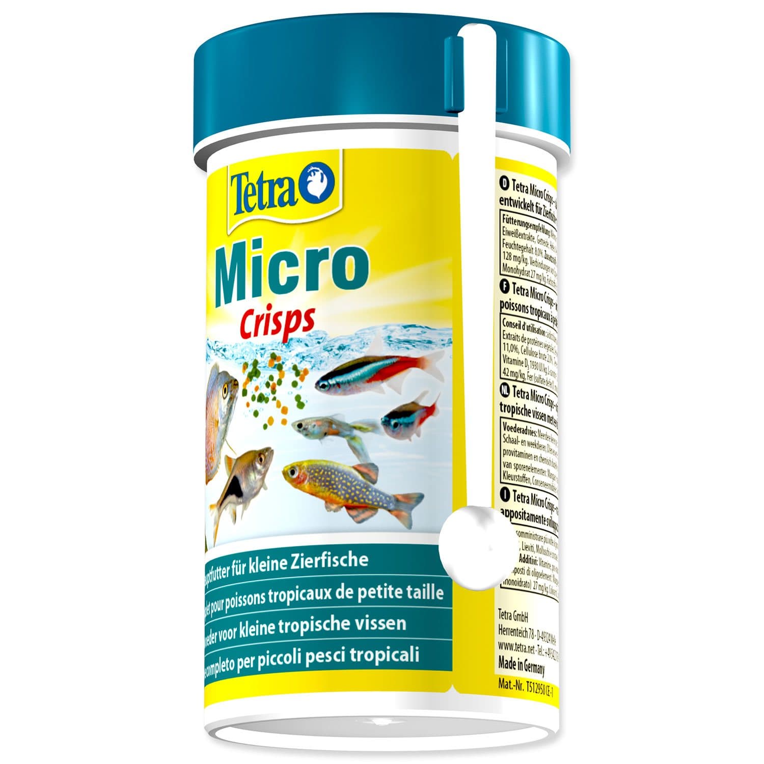 Krmivo Tetra Micro Crisps 100ml - Akvárium Online