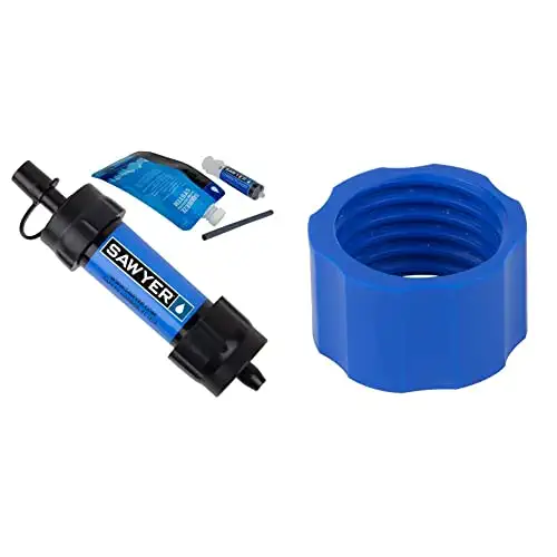 Sawyer Products SP128 Mini Water Filtration System, Single, Blue ...