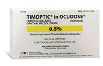 Timoptic® Ocumeter Plus Eye Drops (Timolol Maleate), 0.5%: Glaucoma ...