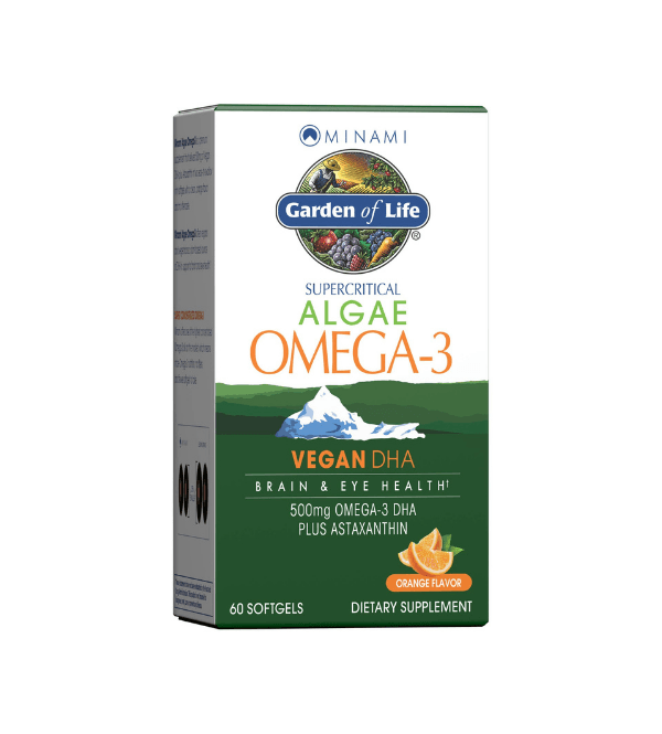 GARDEN OF LIFE MINAMI ALGAE OMEGA-3 VEGAN DHA – New Earth