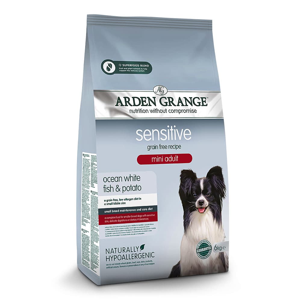 Arden Grange Sensitive Sensitive Mini Adult - grain free - ocean white ...