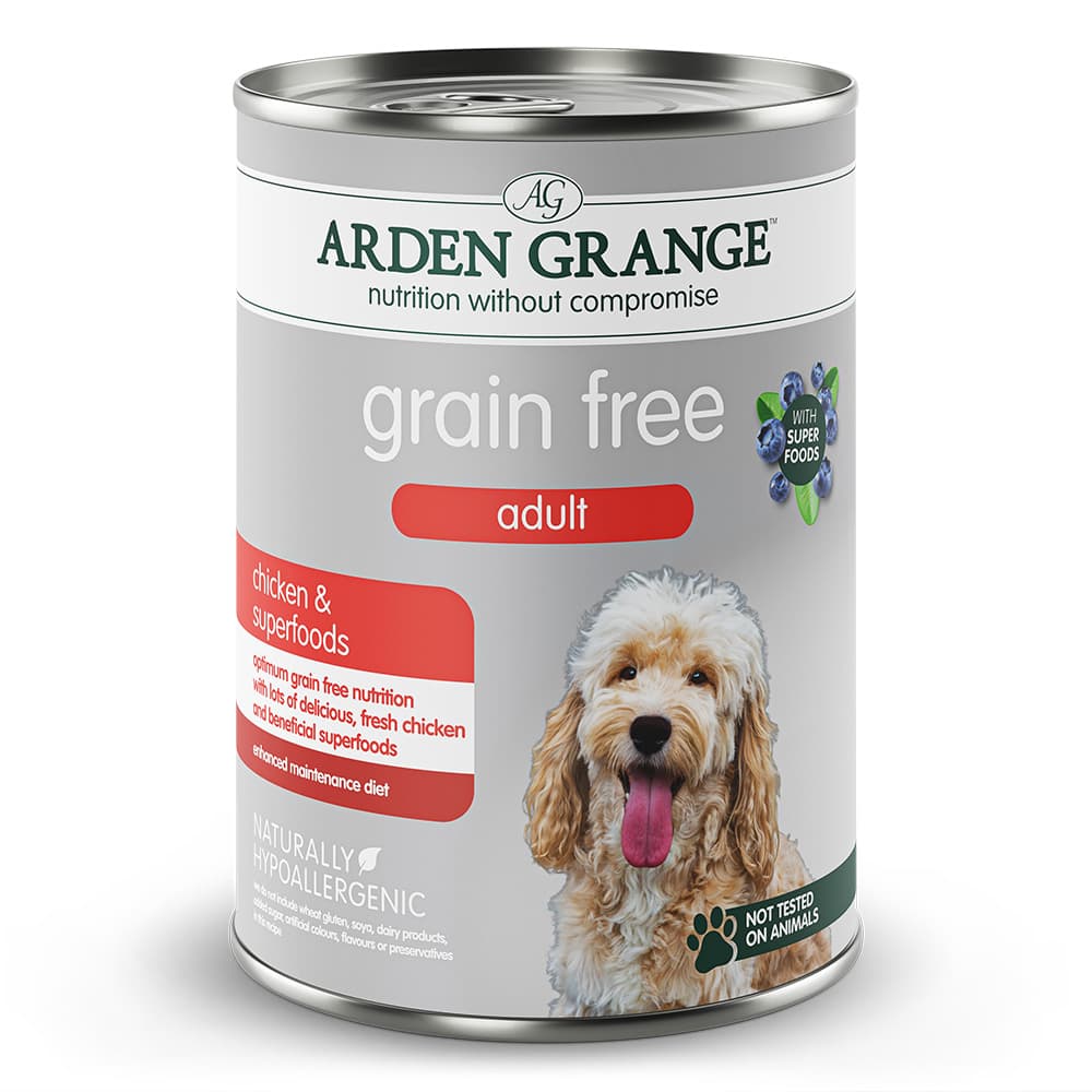 Arden Grange Adult chicken & superfoods Grainfree Wetfood 6 x 395 g