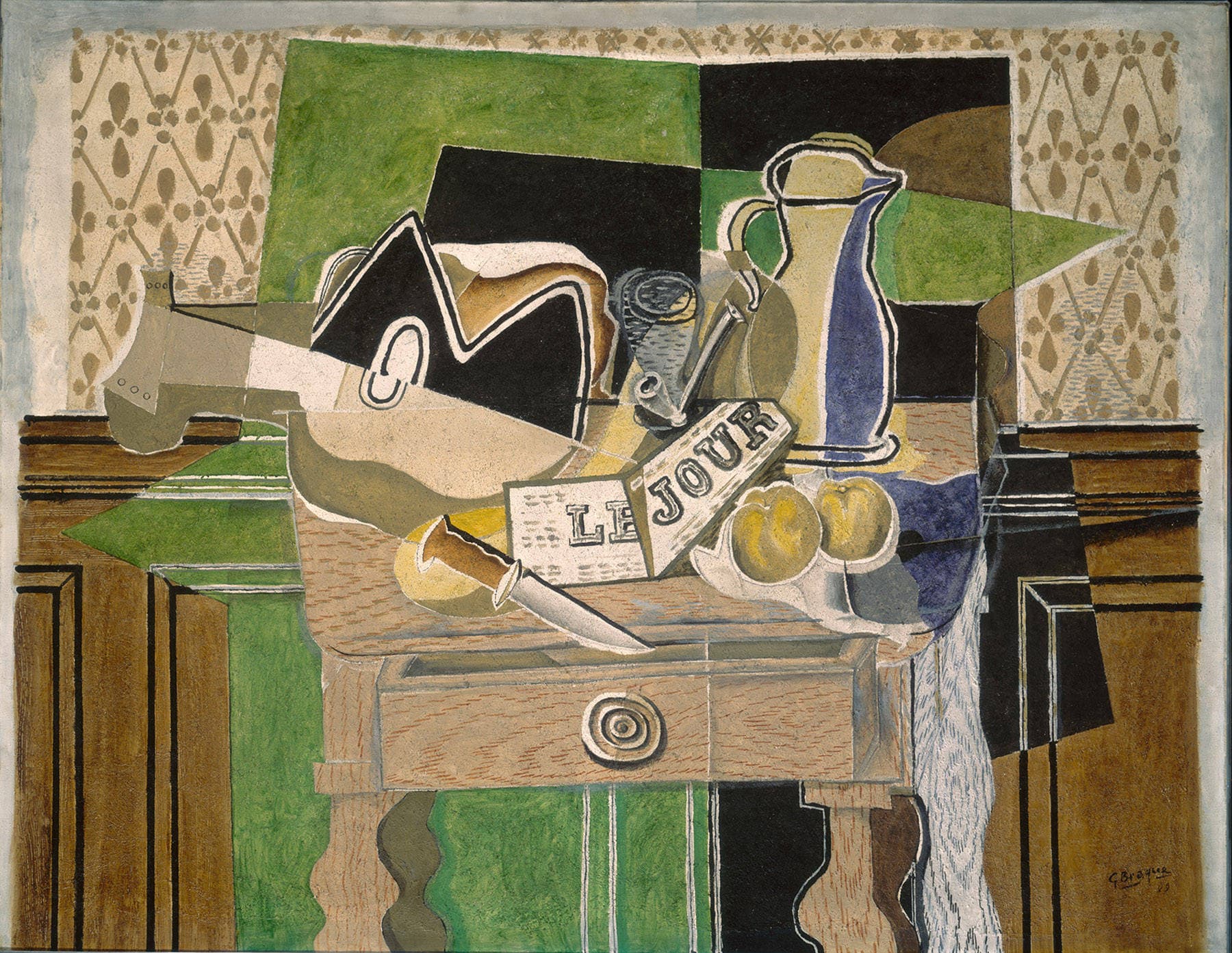 Still Life le Jour by Georges Braque | Obelisk Art History