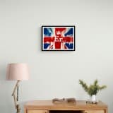 Banksy Union Jack Wall Art