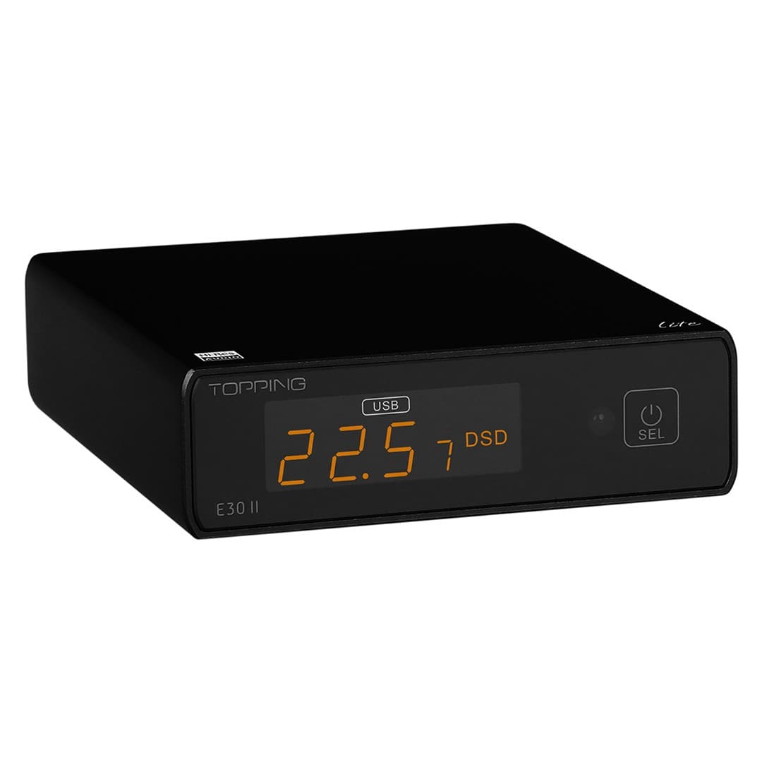 TOPPING E30 II LITE DAC AK4493S XMOS XU208 32bit 768kHz DSD512 Noir ...