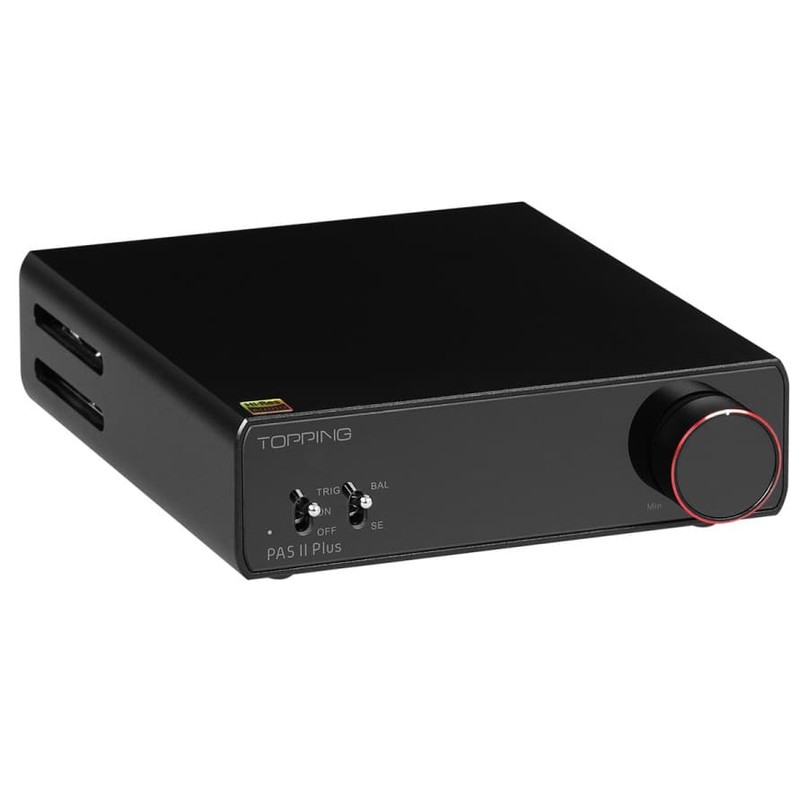 TOPPING PA5 II PLUS Class D Amplifier Balanced 2x125W 4 Ohm Black ...