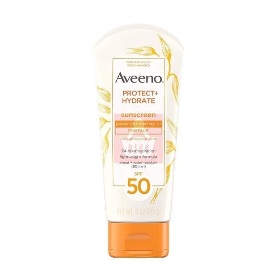 Aveeno Protect + Hydrate Sunscreen Lotion, SPF 50 - 85gm