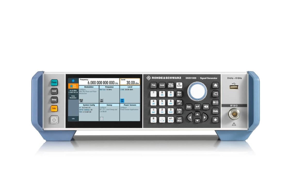 Rohde & Schwarz introduces new R&S SMB100B microwave signal generator ...