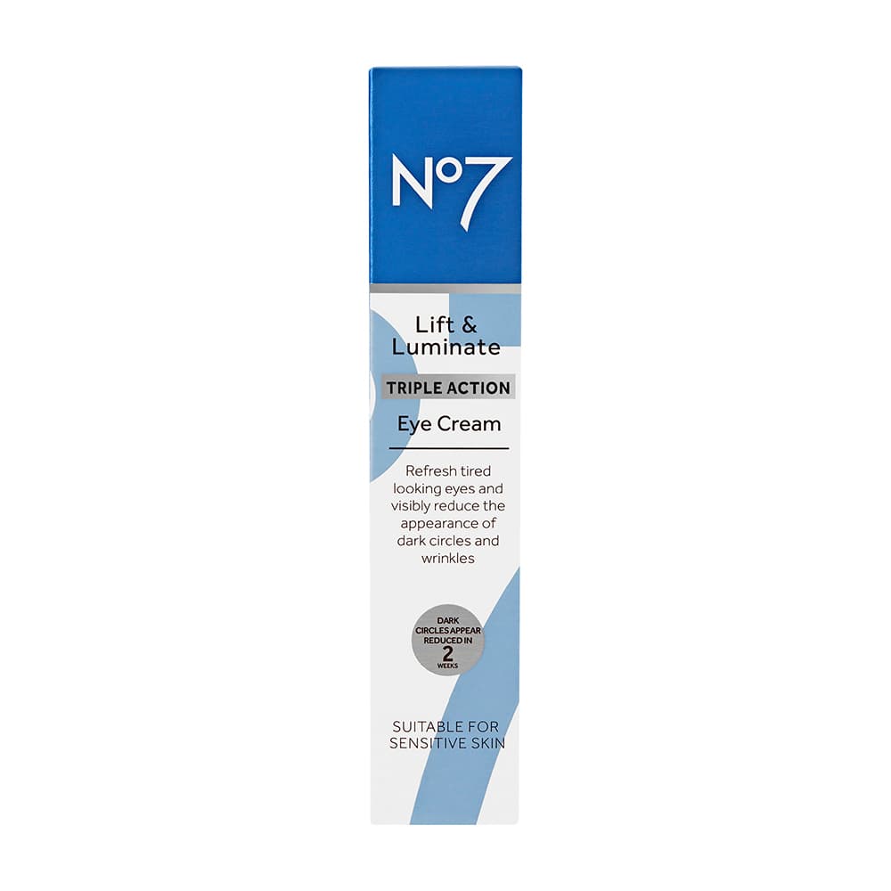 No7 Lift & Luminate Triple Action Eye Cream Reviews - beautyheaven