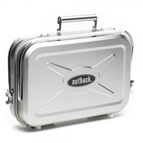Outback Portable Stainless Steel Charcoal Barbecue