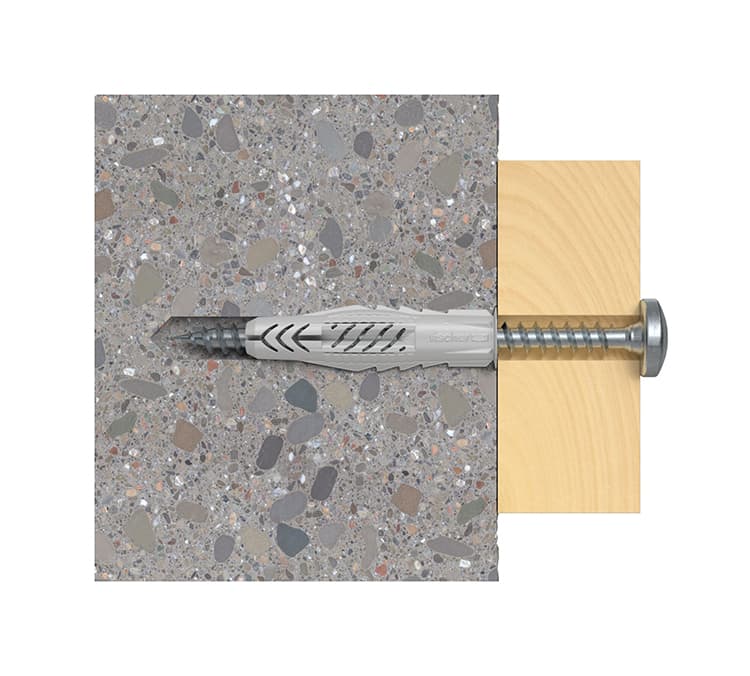 fischer UX R Wall Plug | Universal Wall Fixing
