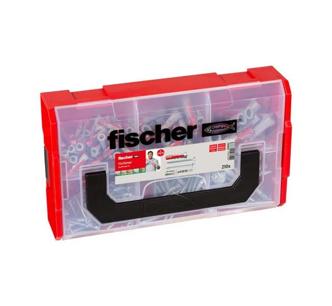 fischer FixTainer - DuoPower Wall Plug & Screws Box