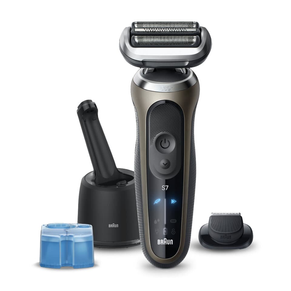 Braun Series 7 72-C7200CC 4 in 1 SmartCare Center Shaver • bezvavlasy.sk