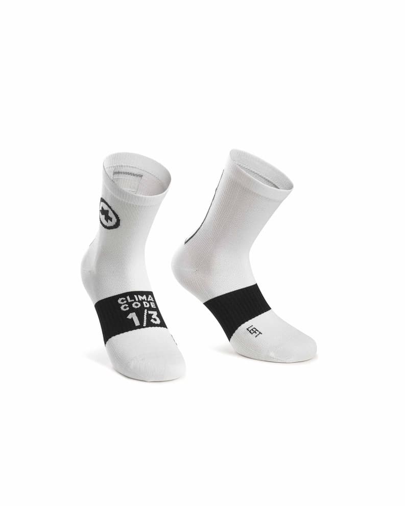 Assos ASSOSOIRES Summer Socks - holy white | Assos NEUHEITEN | Assos ...