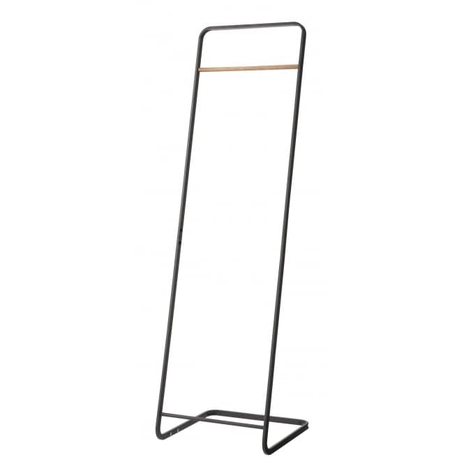 Yamazaki Tower Freestanding Clothes Rail/Coat Rack | Black by Design
