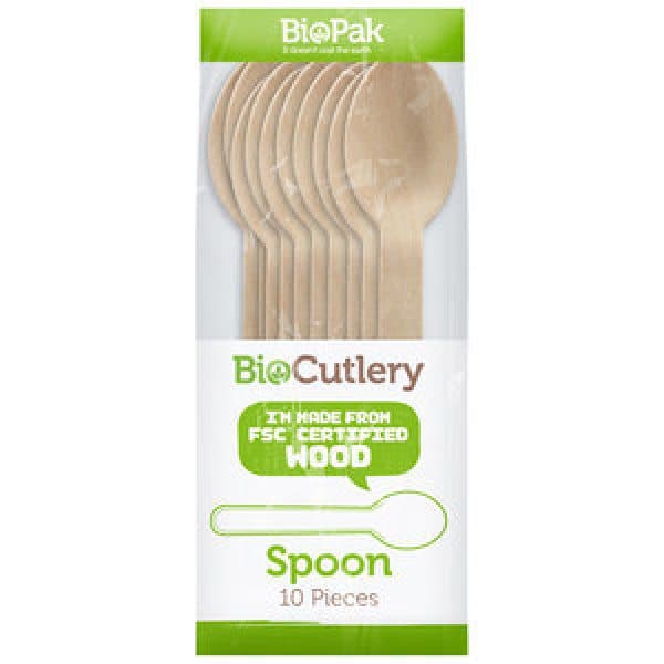 Biopak Spoons Wooden Reviews - Black Box