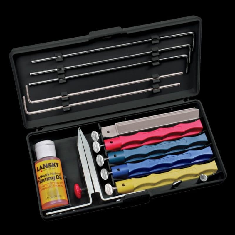 Lansky Sharpeners 5 Stone Professional Sharpening System - Blades.co.uk